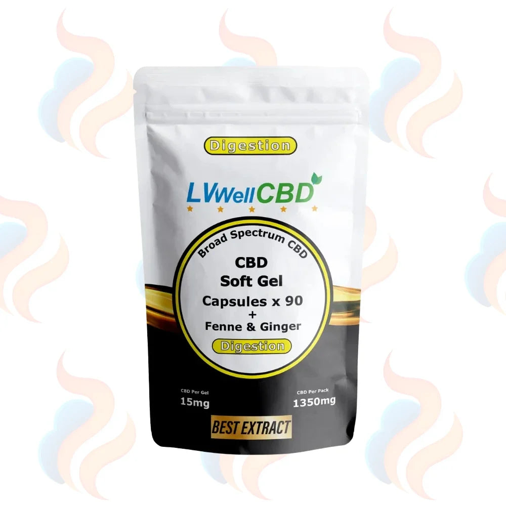 Digestion Broad Spectrum CBD Capsules 15mg