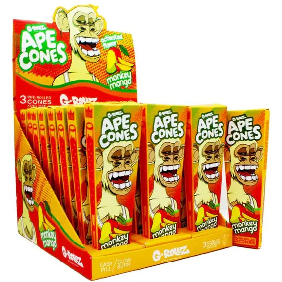 G-Rollz Ape King Size Pre-Rolled Cones