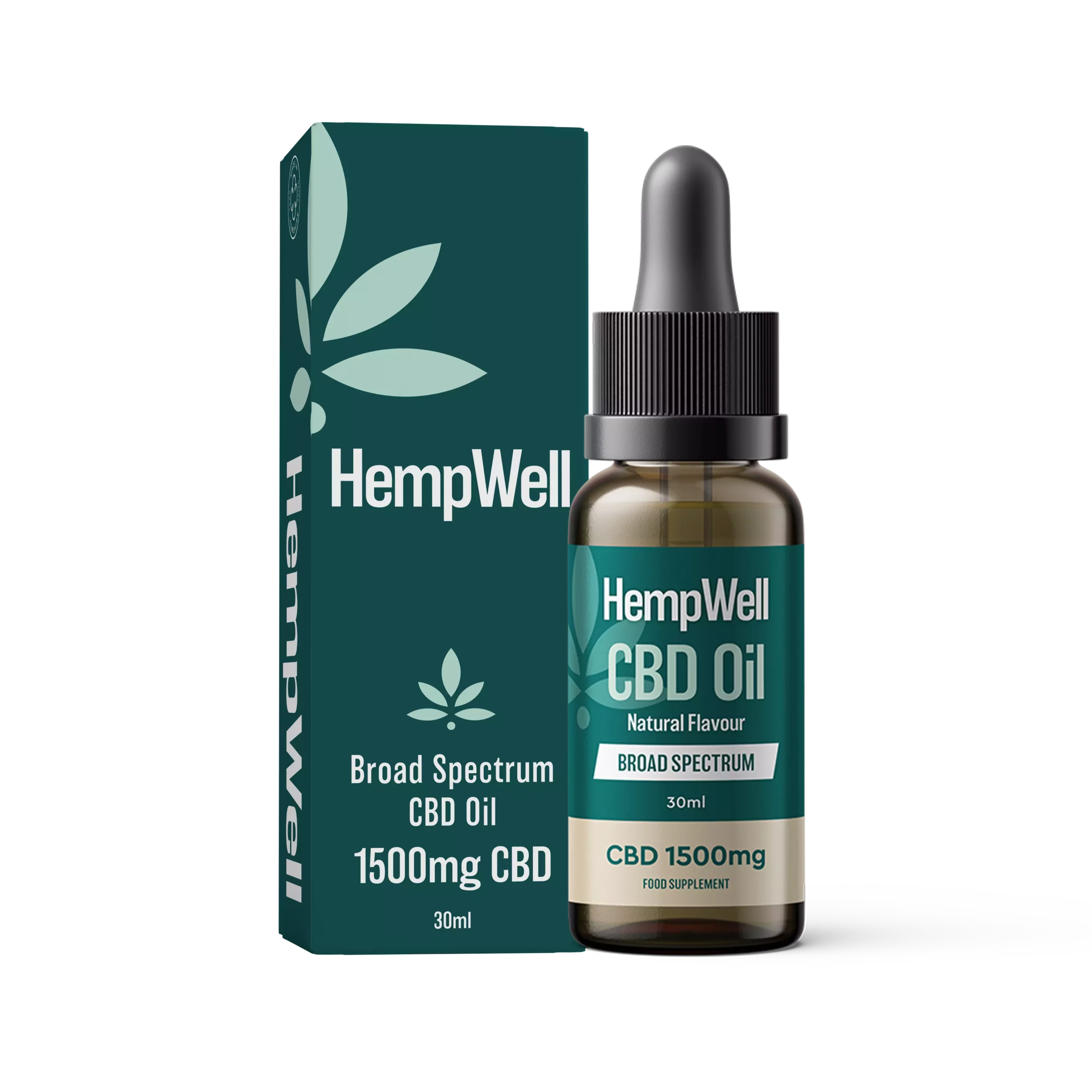 CBD Broad Spectrum Oil Drops 1500mg (30ml)