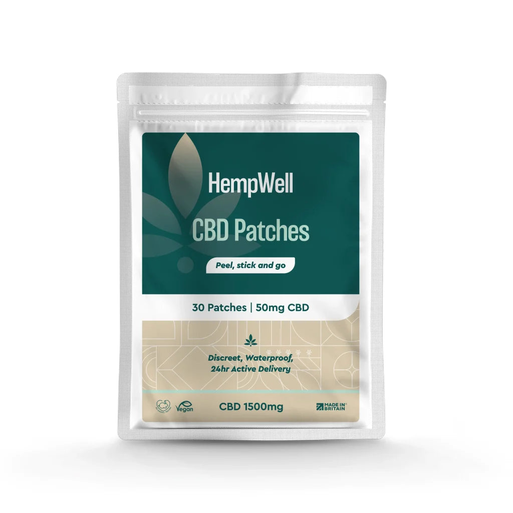 HempWell CBD Patches 1500mg (30 x 50mg)