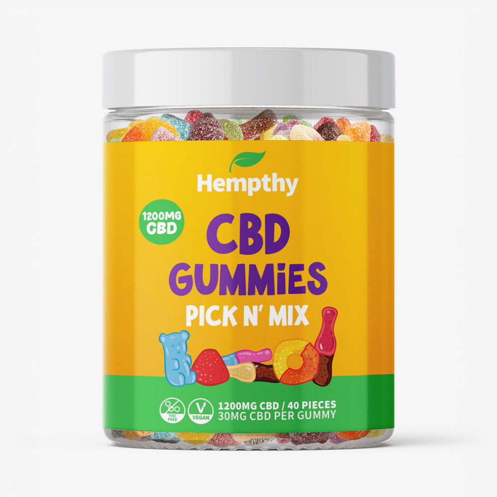 Hempthy CBD Gummy Tubs