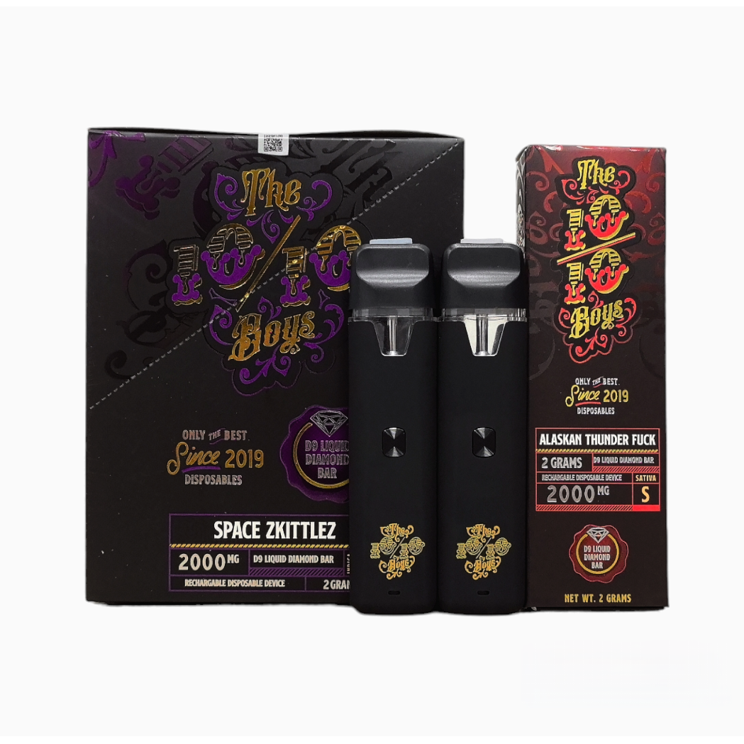 X1 New 2ML 10/10 Boys THCP Pods UK Compliant