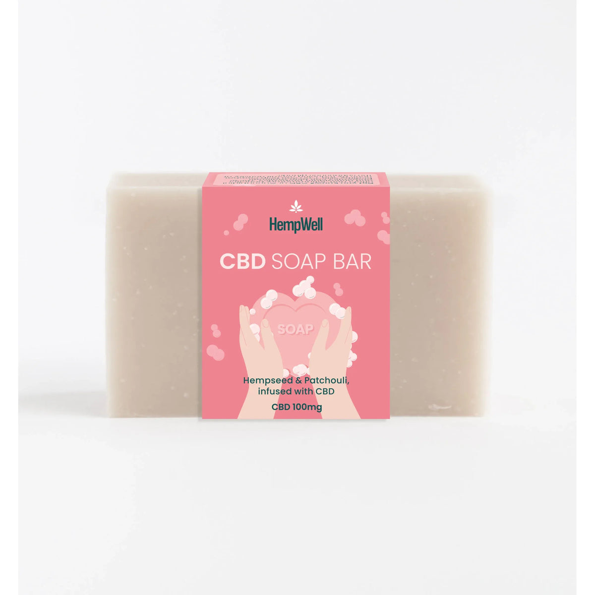 CBD Soap Hempseed & Patchouli 100mg CBD