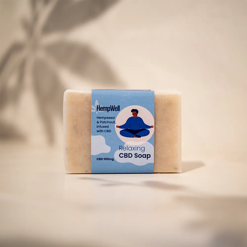 CBD Soap Hempseed & Patchouli 100mg CBD