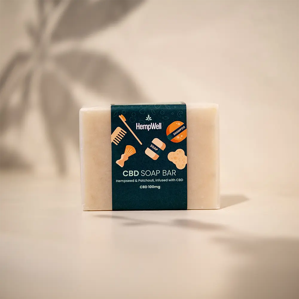 CBD Soap Hempseed & Patchouli 100mg CBD