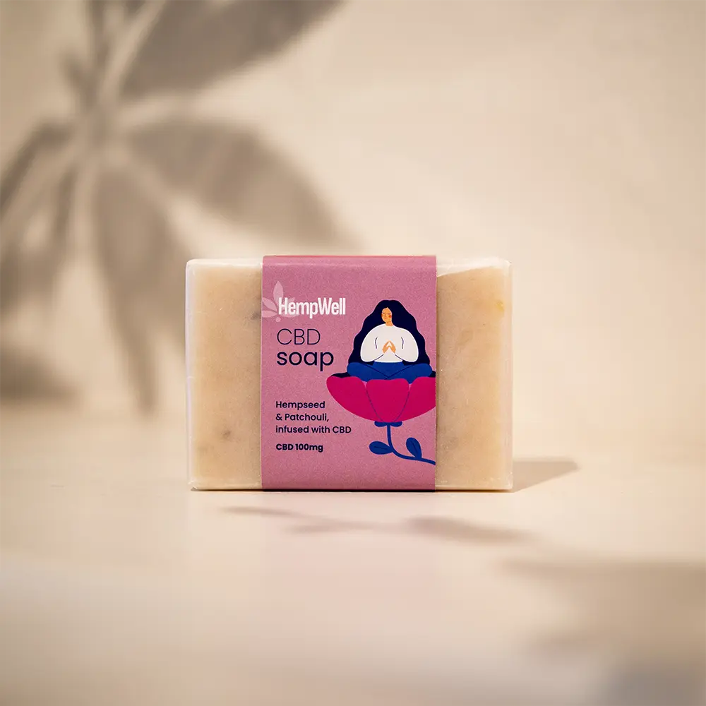 CBD Soap Hempseed & Patchouli 100mg CBD