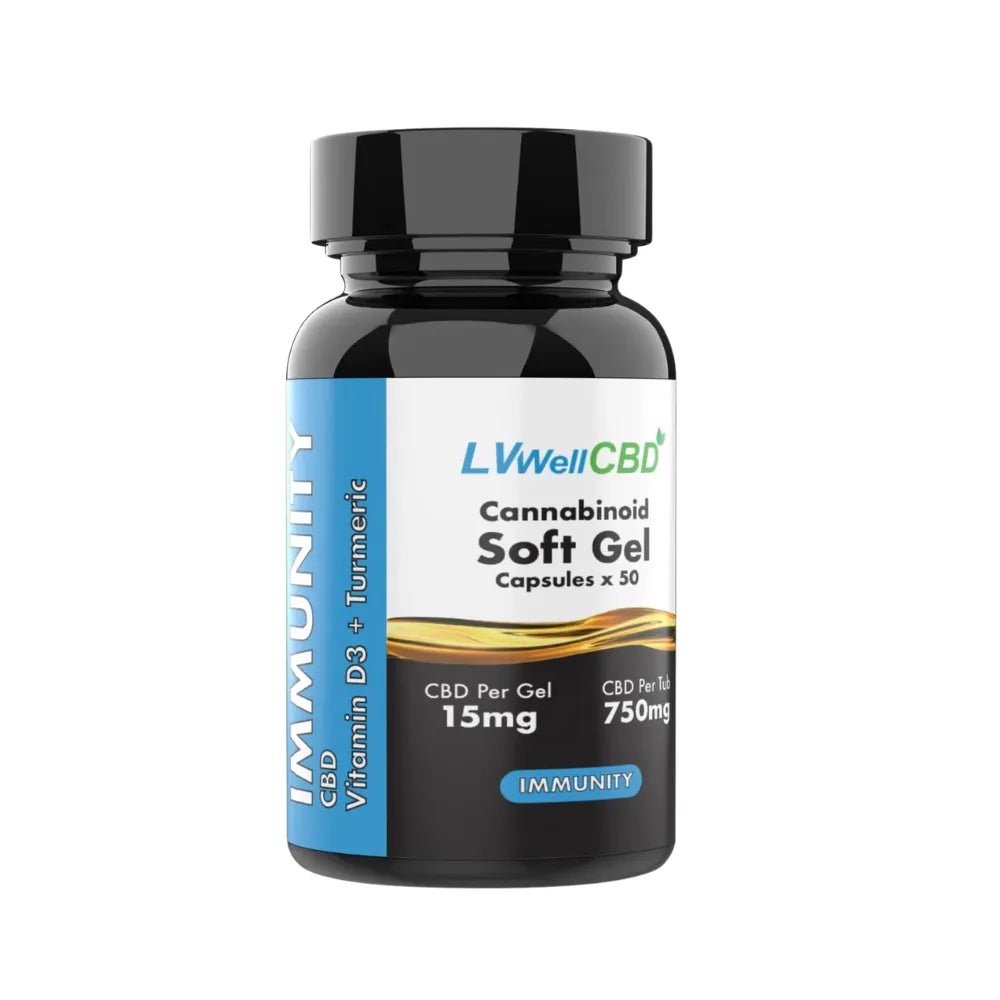 Immunity Broad Spectrum CBD Capsules 15mg