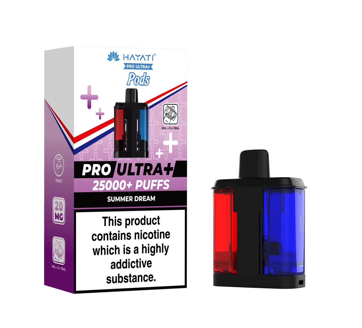 Pro Ultra+ 25K Replacement Pod Summer Dream 20mg