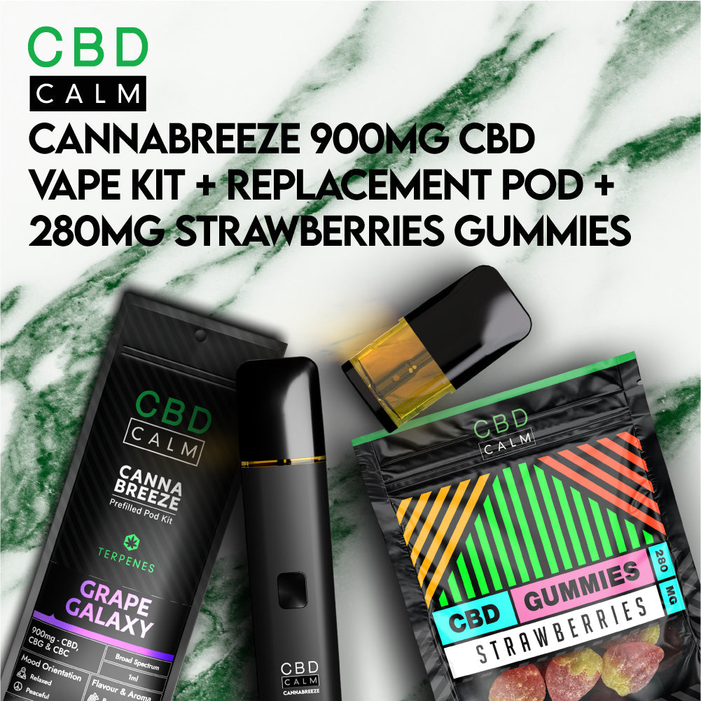 Vape & Gummies Bundle CBD Calm
