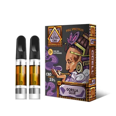 Aztec 55% CBD Cartridges-2 Pack
