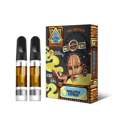 Aztec 55% CBD Cartridges-2 Pack