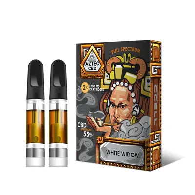 Aztec 55% CBD Cartridges-2 Pack
