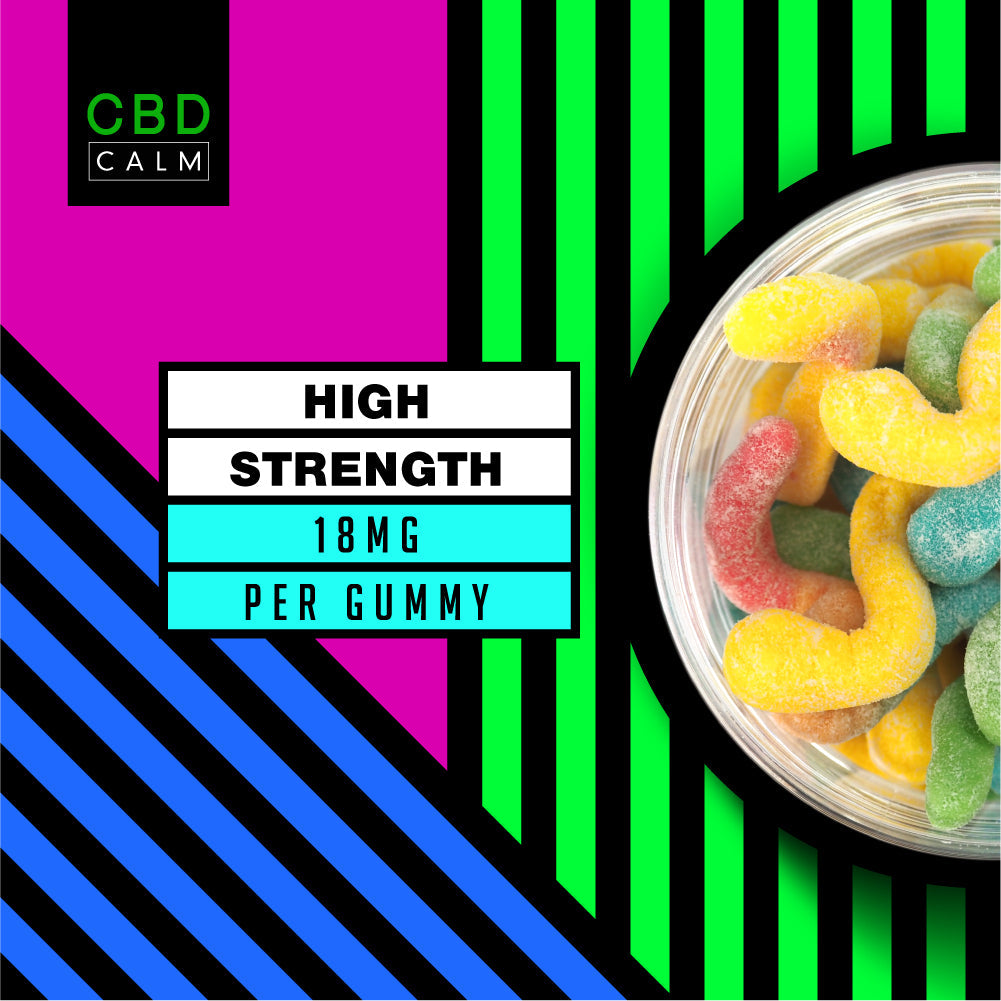 540mg Worms CBD Gummies CBD Calm