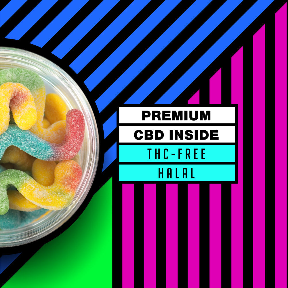 540mg Worms CBD Gummies CBD Calm