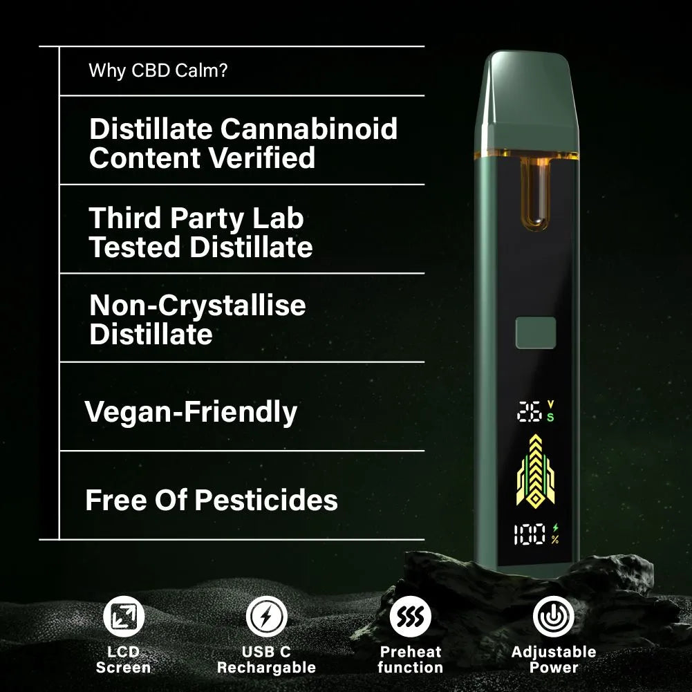 CANNABLITZ 1800mg Prefilled Vape Kit CBD Calm