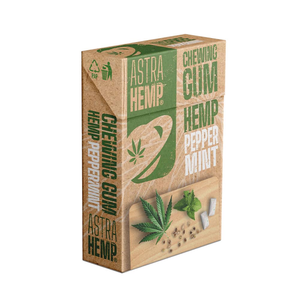 Astra Hemp Chewing Gum 17 Pieces