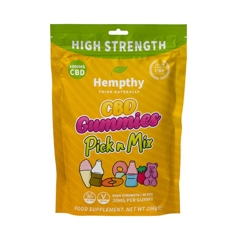 Hempthy CBD Gummies 1000mg