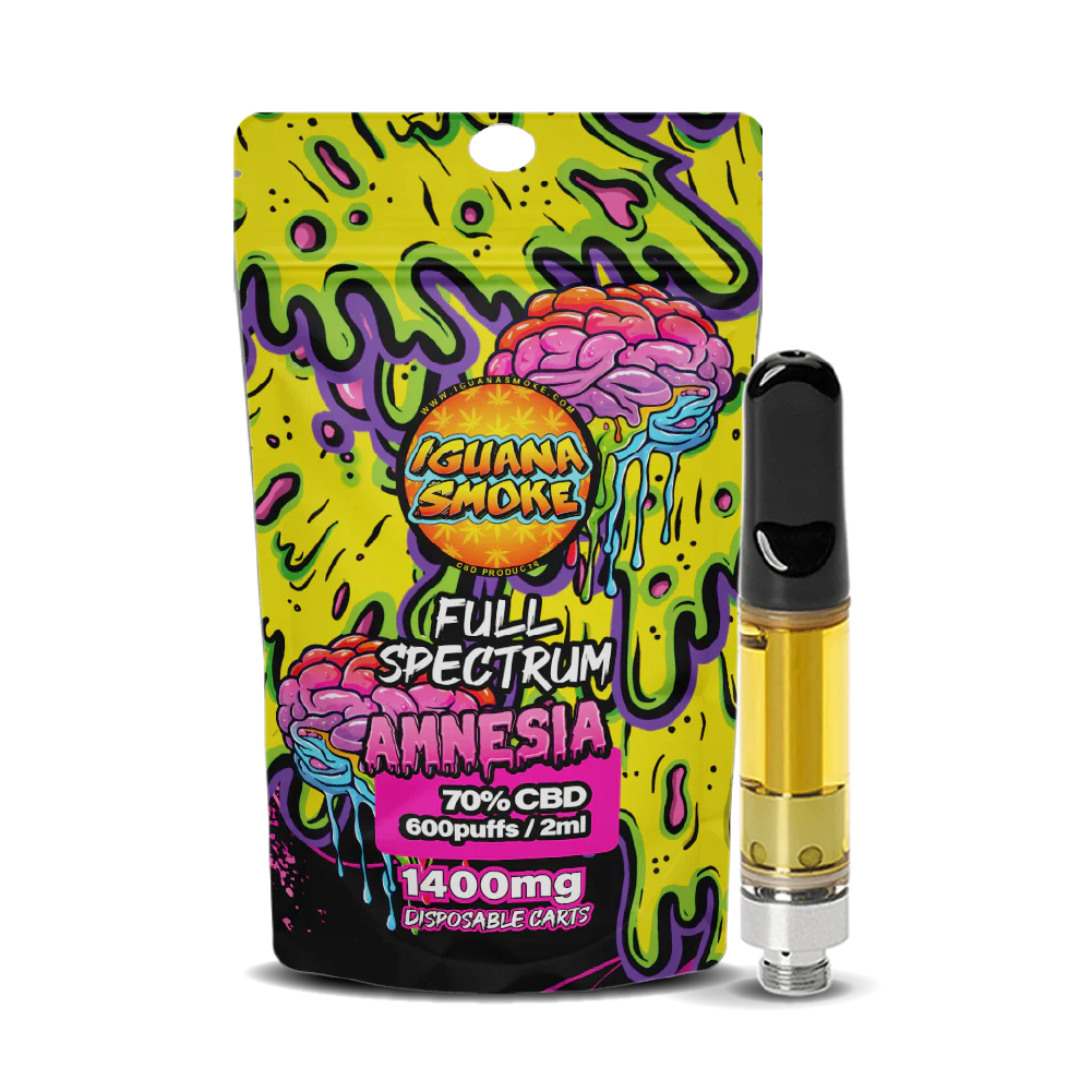 Iguana Smoke CBD Vape Cartridges 2ml 1400mg