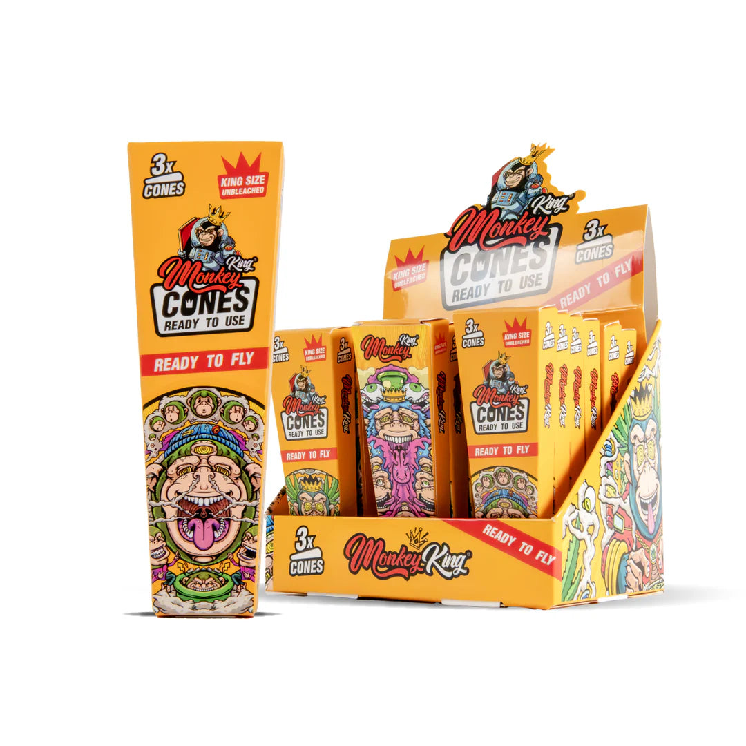 Monkey King Pre-Rolled Cones 3 Pack