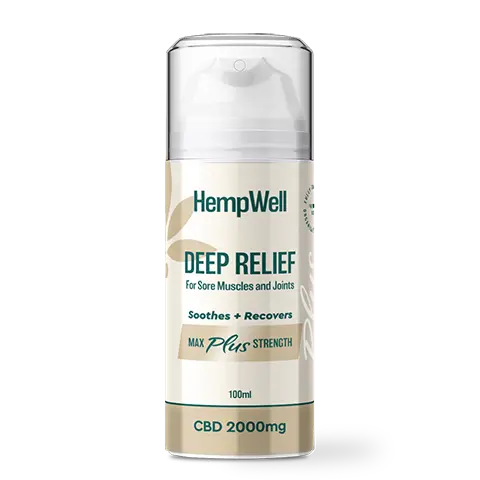 CBD Topical Cooling Muscle & Joint Cream 2000mg