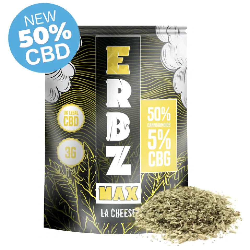Multi Cannabinoid Herbal Blend 50% ERBZ LA Cheese MAX