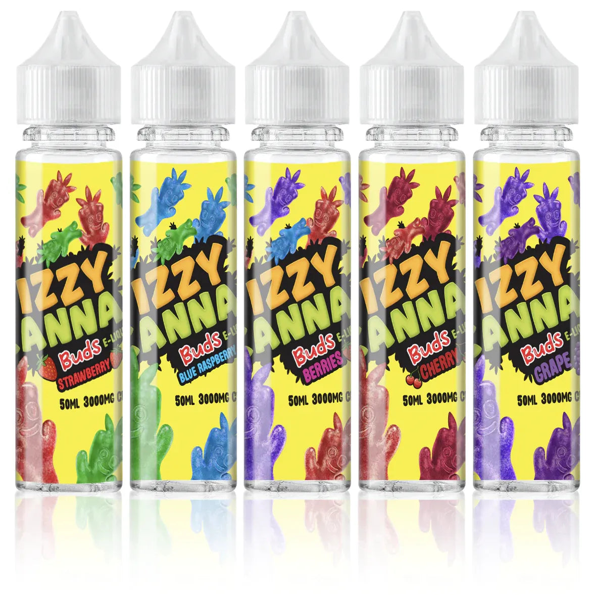CBD E-Liquid 50ml 3000mg Fizzy Canna Buds