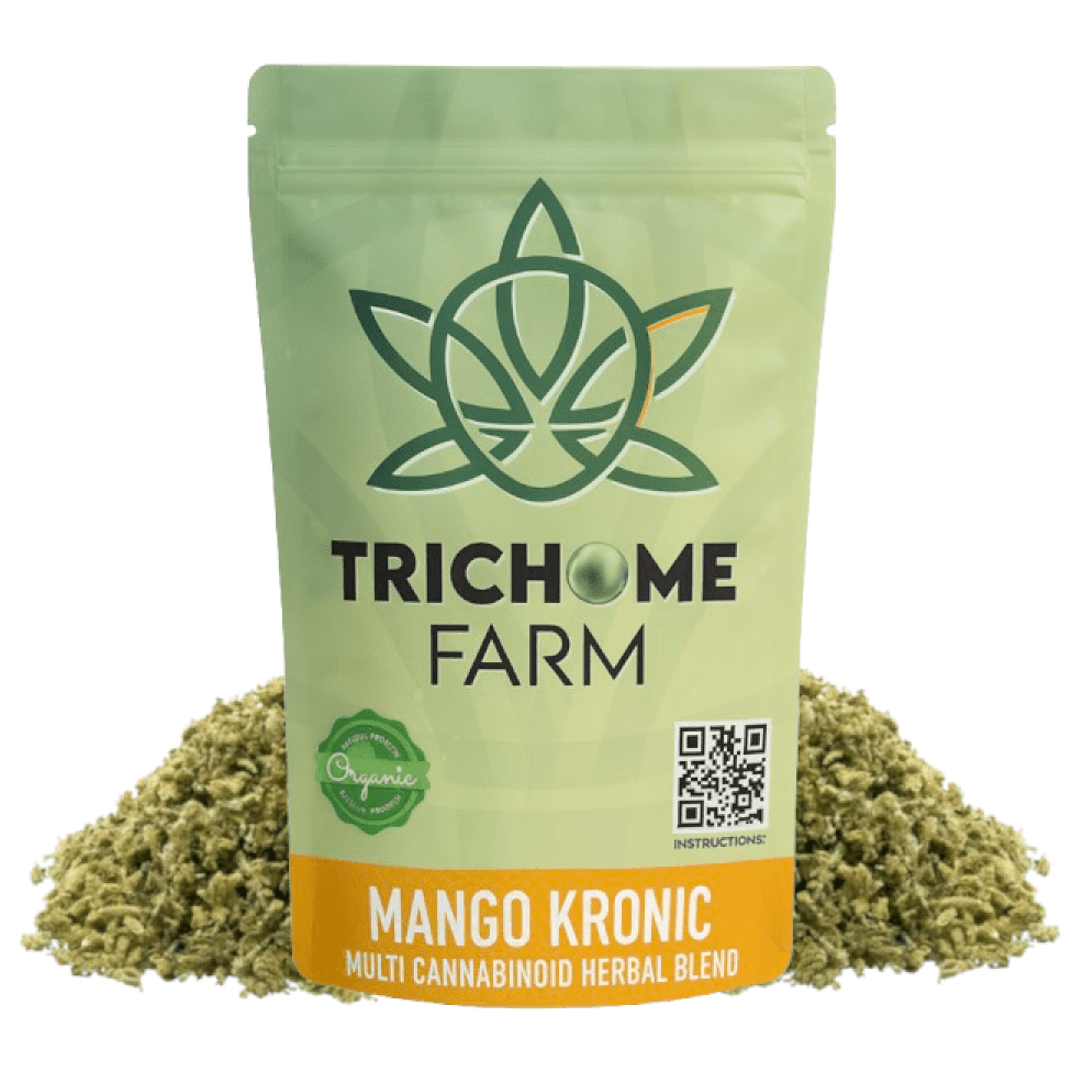 Multi Cannabinoid Herbal Blend 35% 3g Trichome Farm Mango Kronic