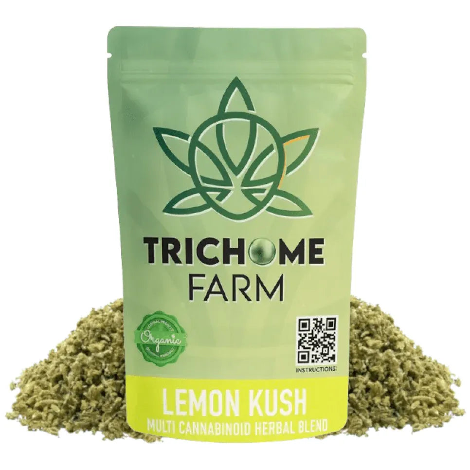 Multi Cannabinoid Herbal Blend 35% 3g Trichome Farm Lemon Kush