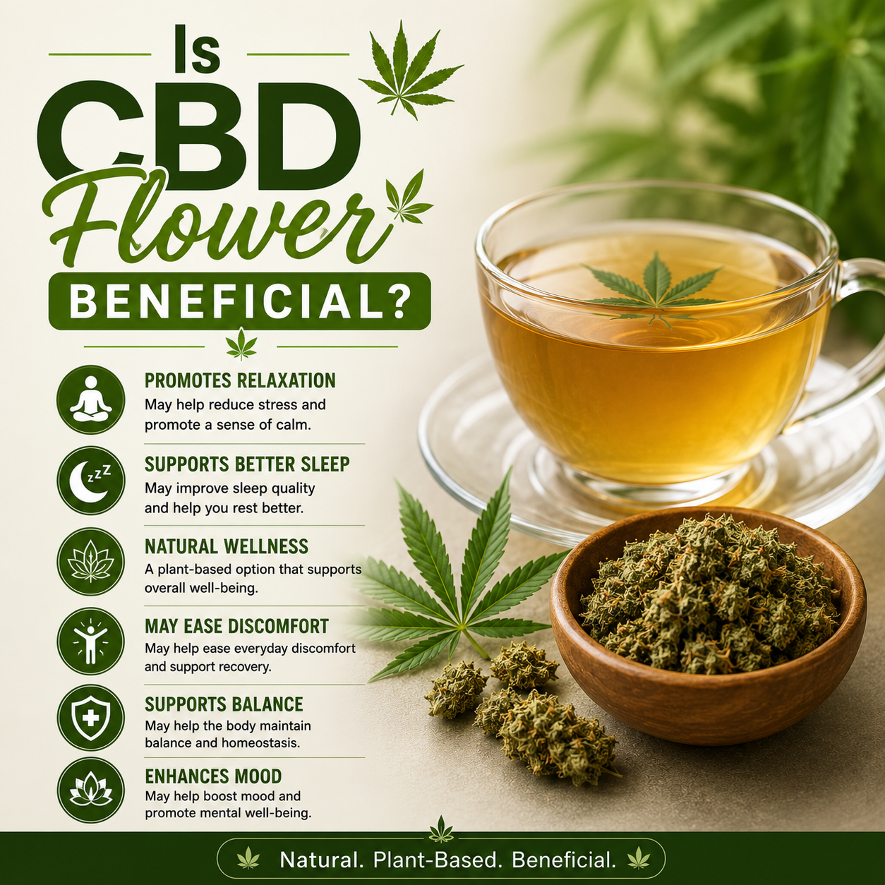 Is CBD Flower Beneficial