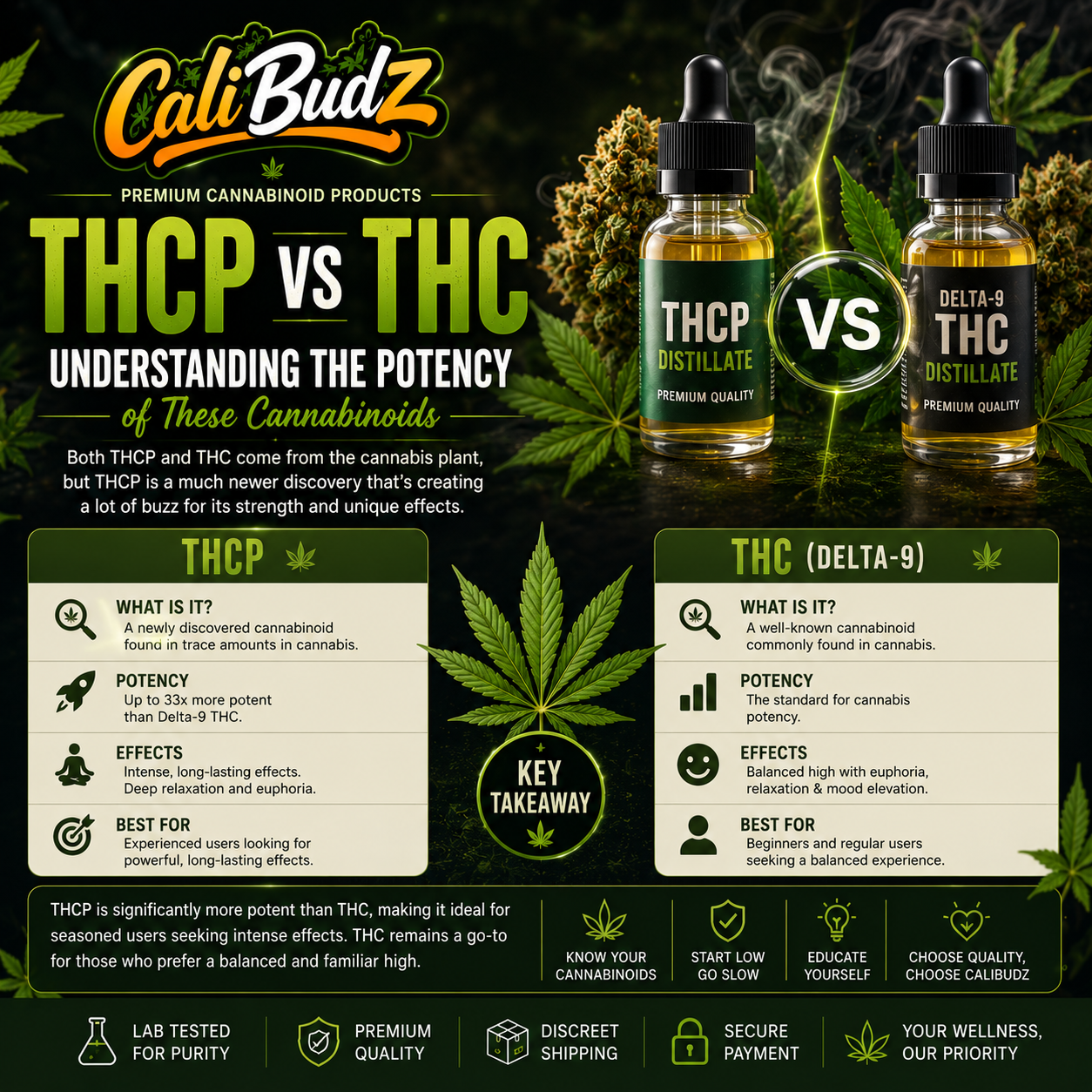 THCP vs THC: Understanding the Potency of these cannabis