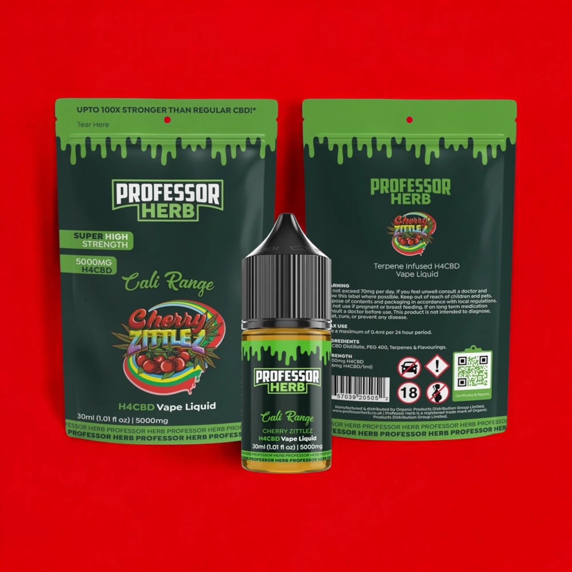 Professor Herb H4CBD Vape Liquid 5000mg 30ml