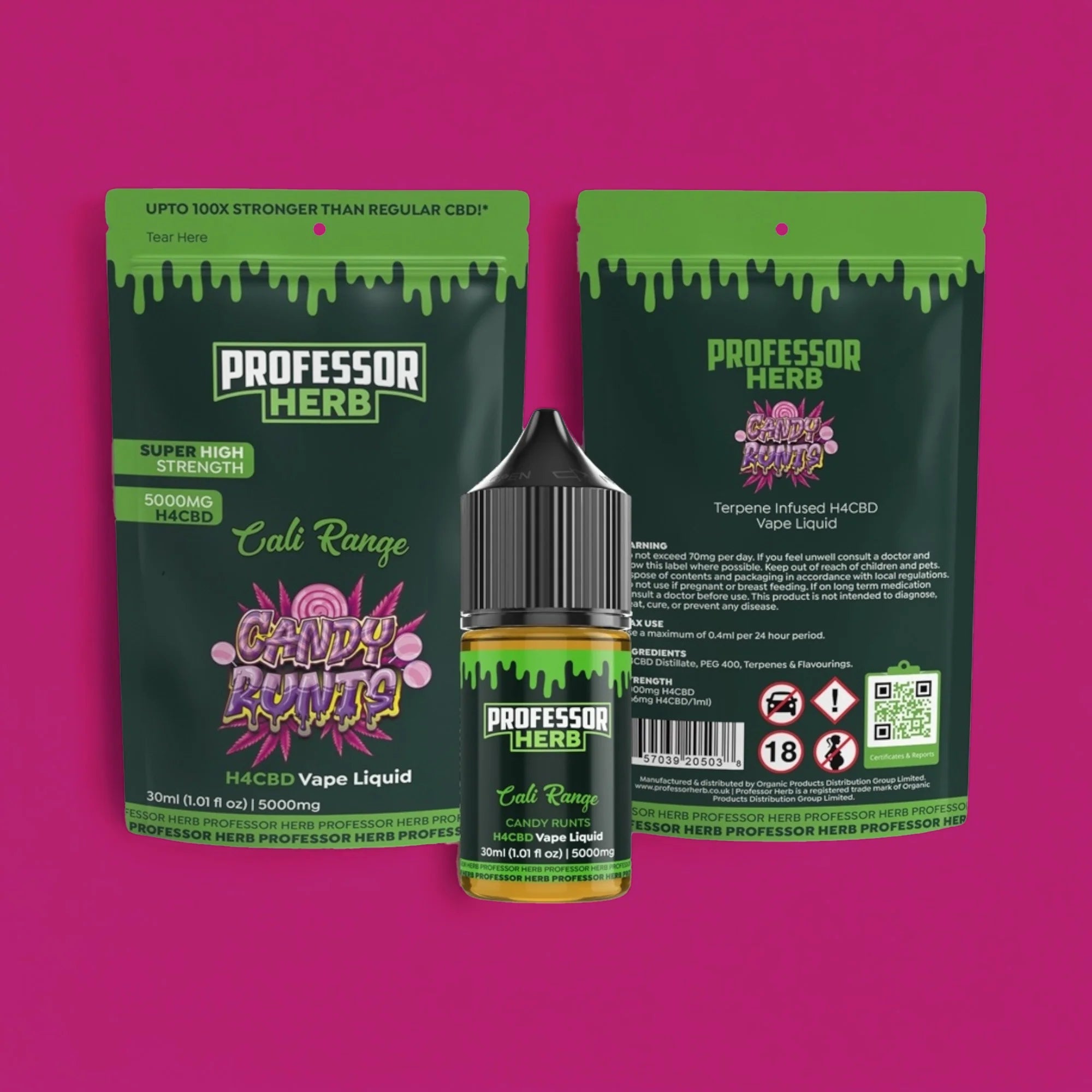 Professor Herb H4CBD Vape Liquid 5000mg 30ml