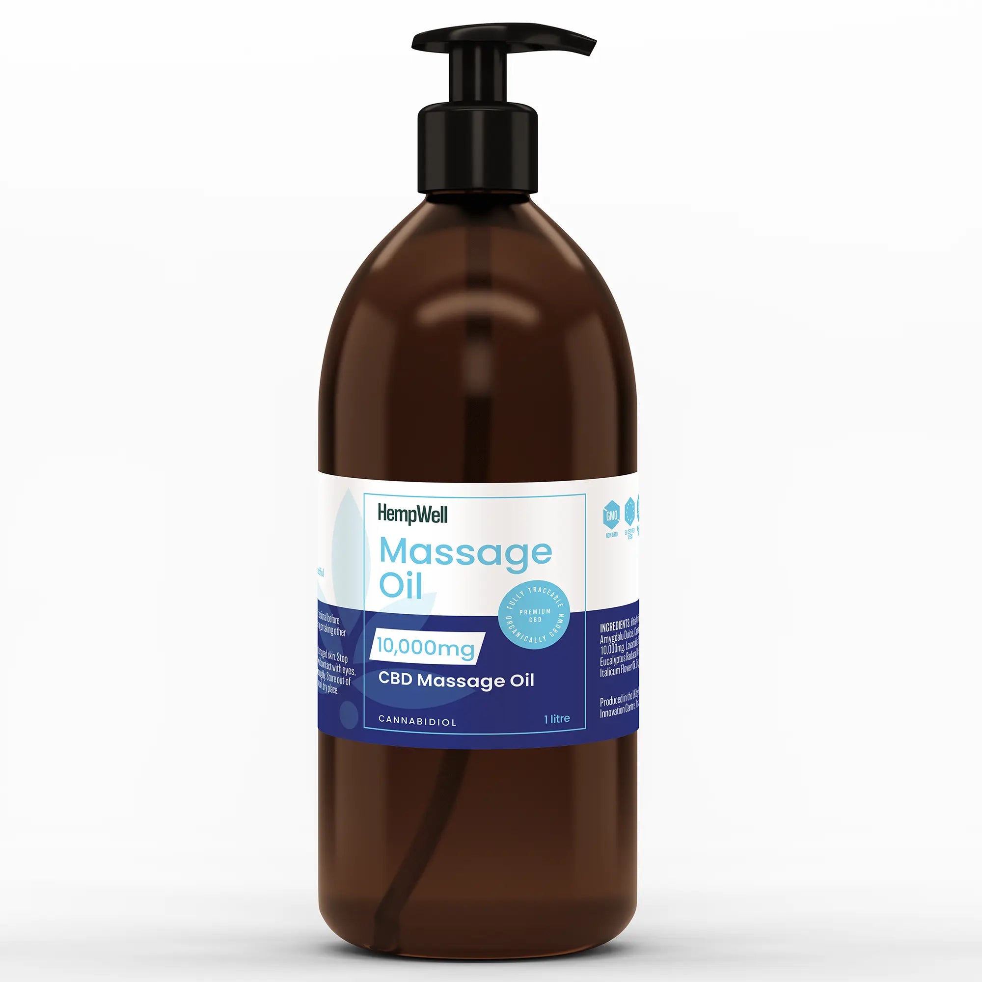 CBD Massage Oil 10,000mg (1 litre)