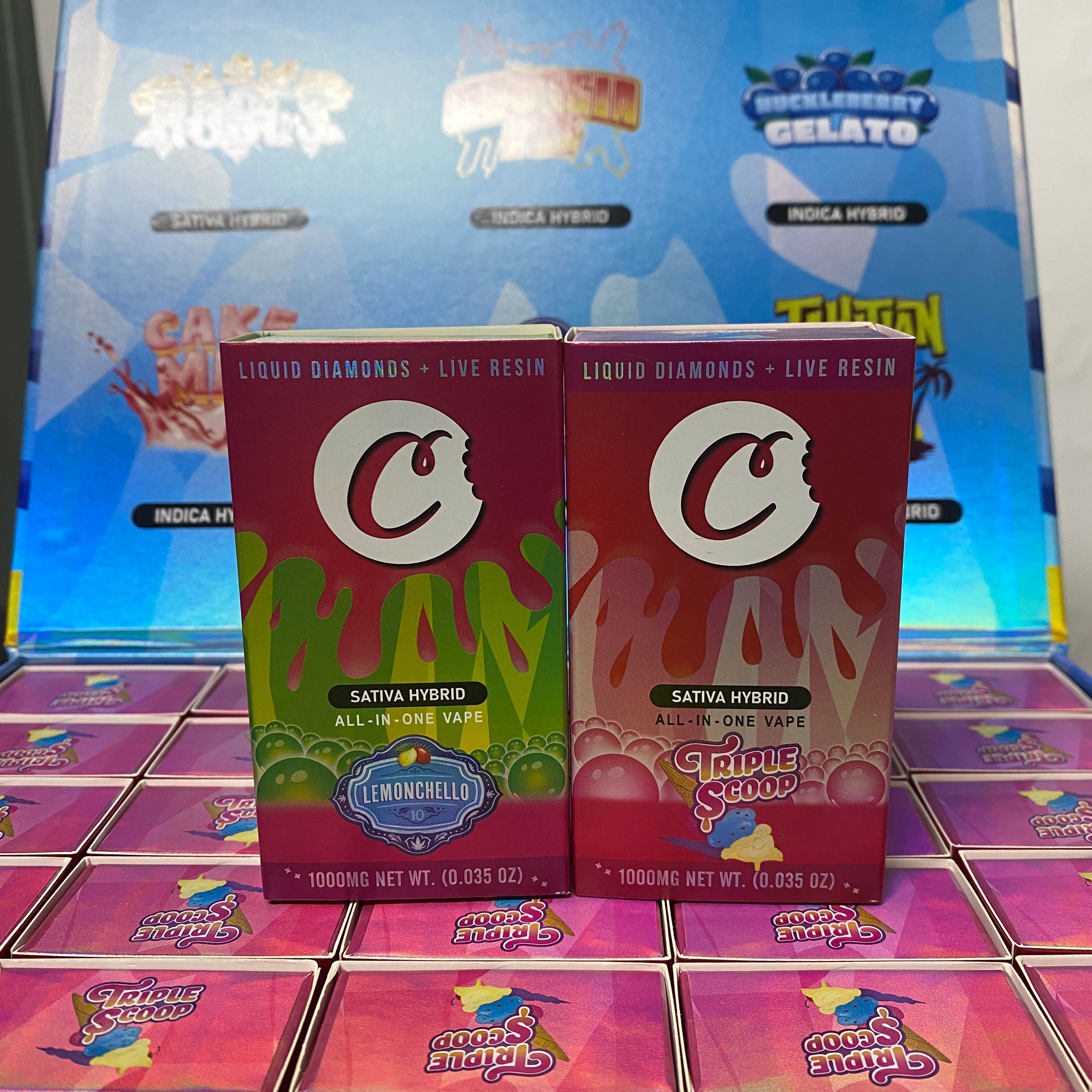 Calibudz - Cookies Lemonade THCP Filled Vapes Indica 1.0ml X10