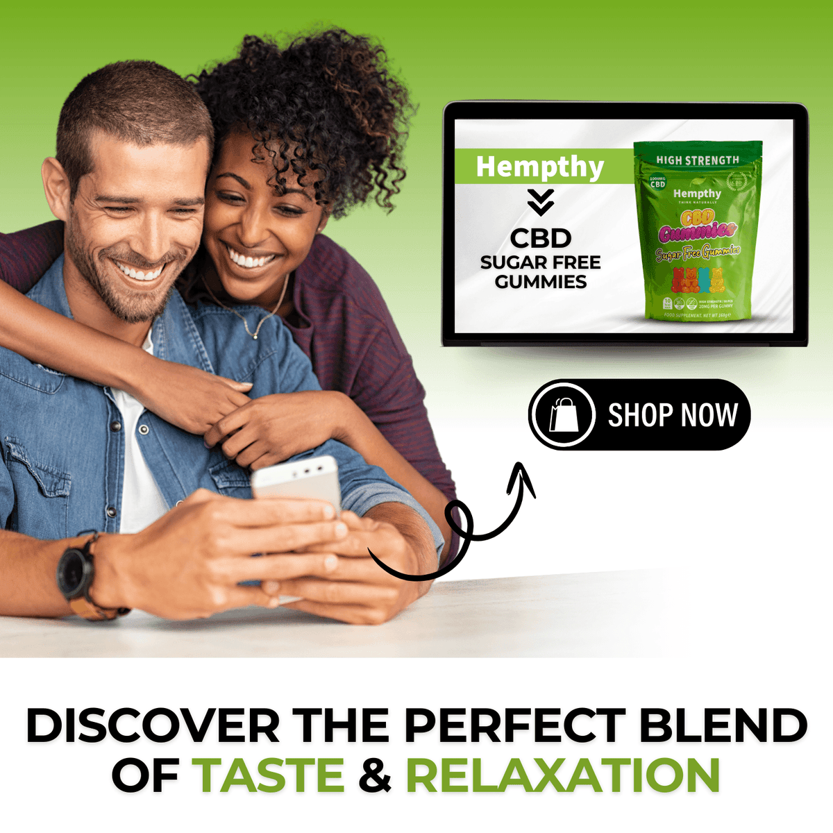 CBD Gummies Sugar Free Hempthy