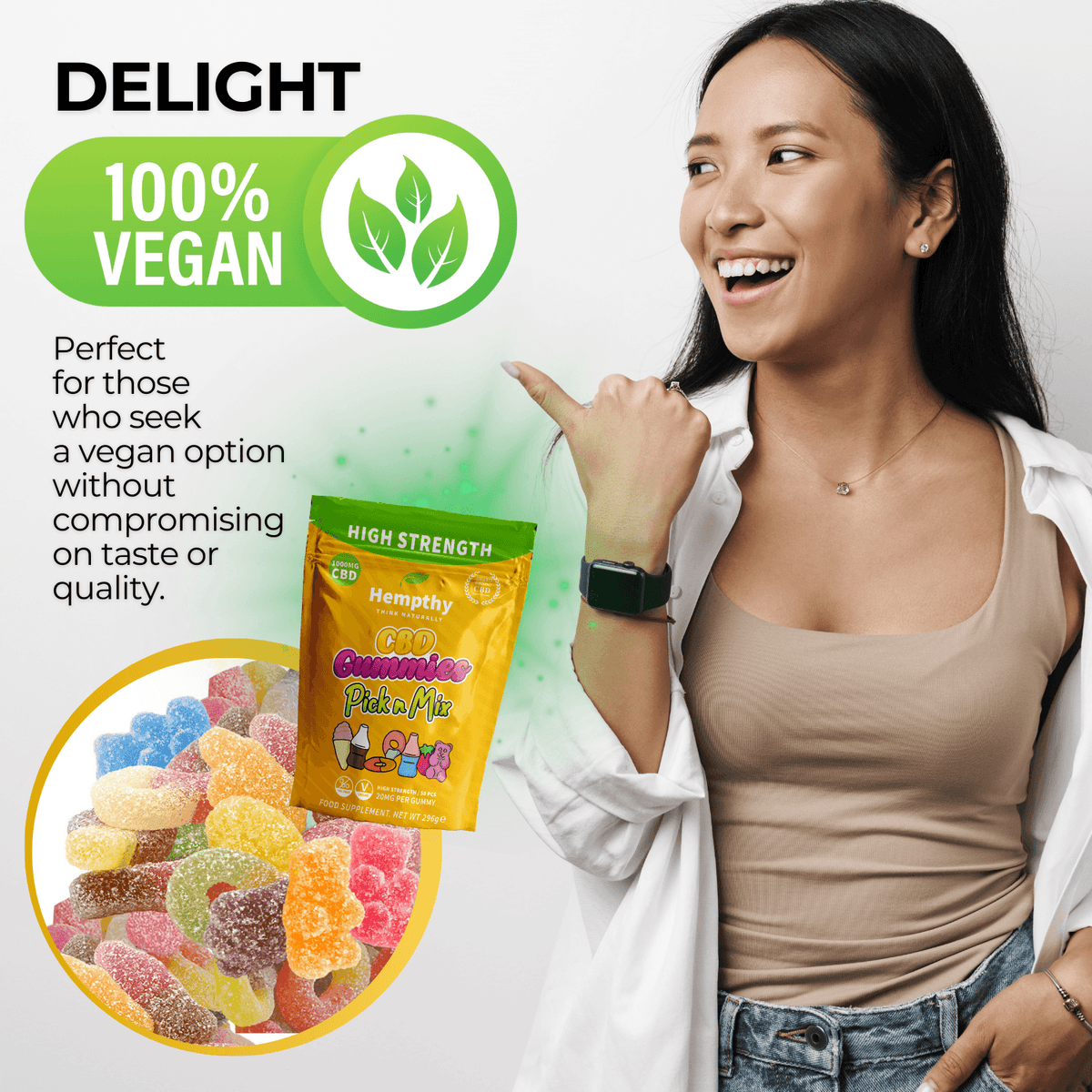 CBD Gummies Pick n Mix Hempthy