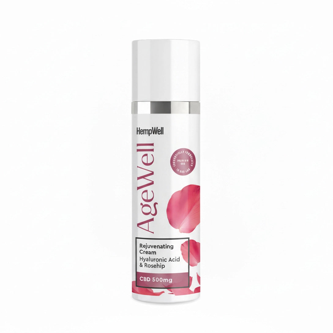 HempWell CBD AgeWell Rejuvenating Cream 500mg CBD (50ml)