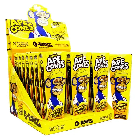 G-Rollz Ape King Size Pre-Rolled Cones