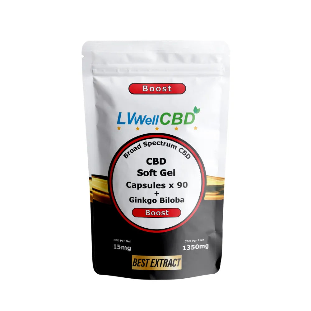 Boost Broad Spectrum CBD Capsules 15mg