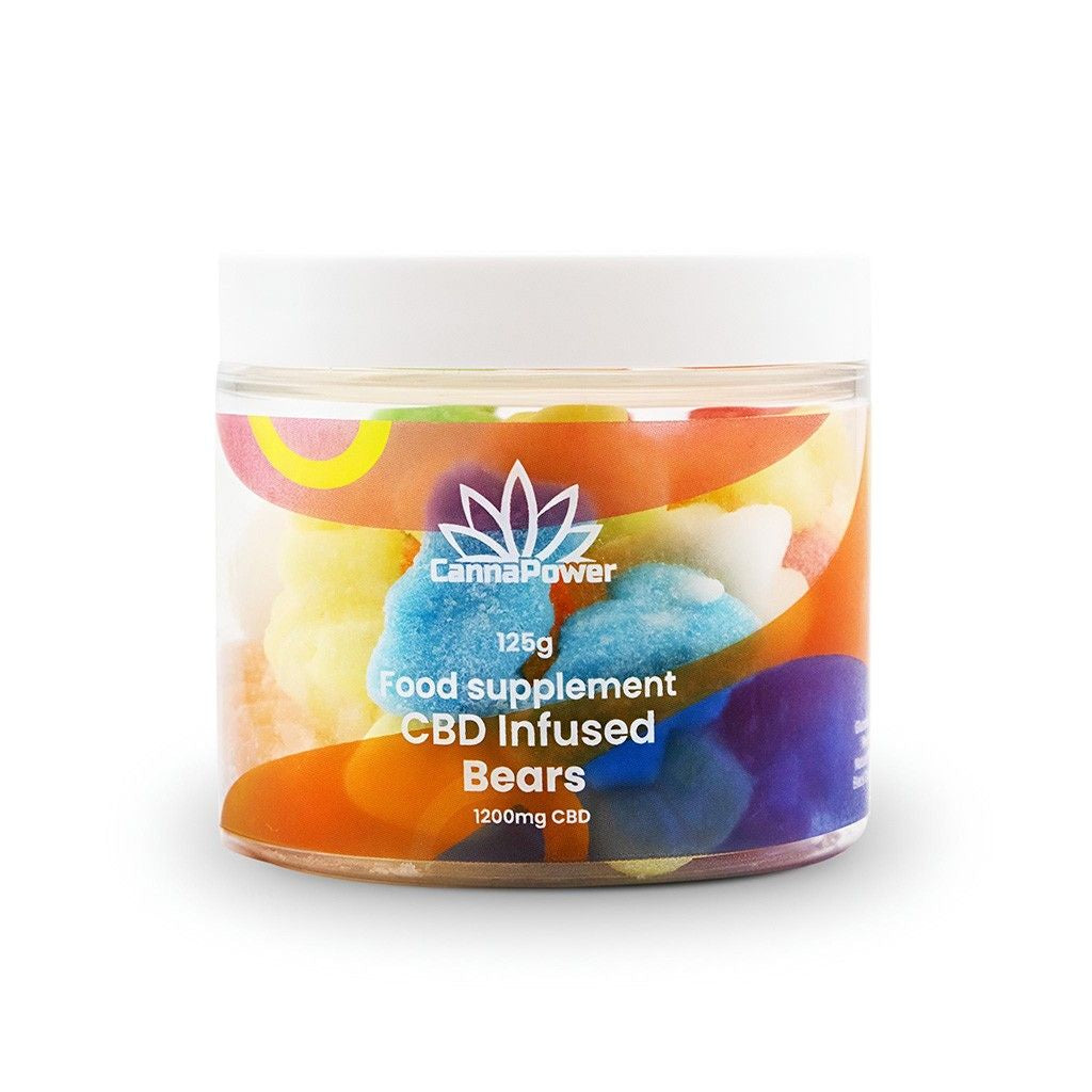 Cannapower CBD Infused Gummies - 1200mg - 125g