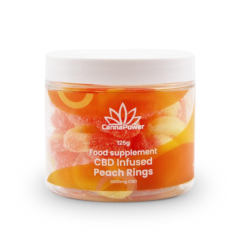 Cannapower CBD Infused Gummies - 1200mg - 125g