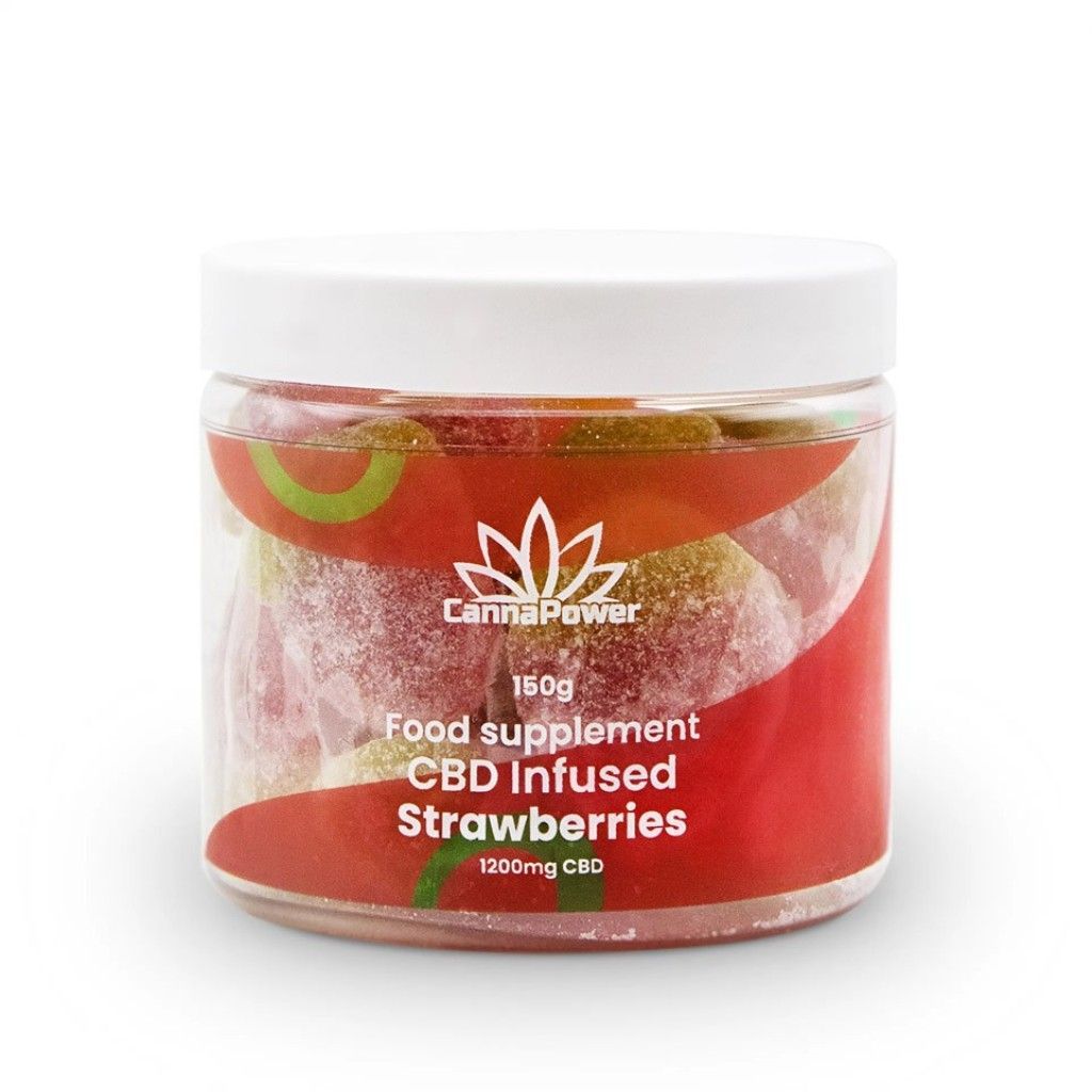 Cannapower CBD Infused Gummies - 1200mg - 125g