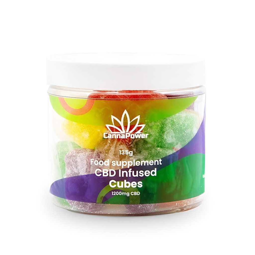Cannapower CBD Infused Gummies - 1200mg - 125g
