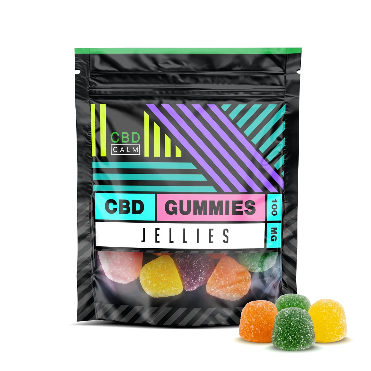 CBD Jellies Gummies 100mg Grab Bag CBD Calm