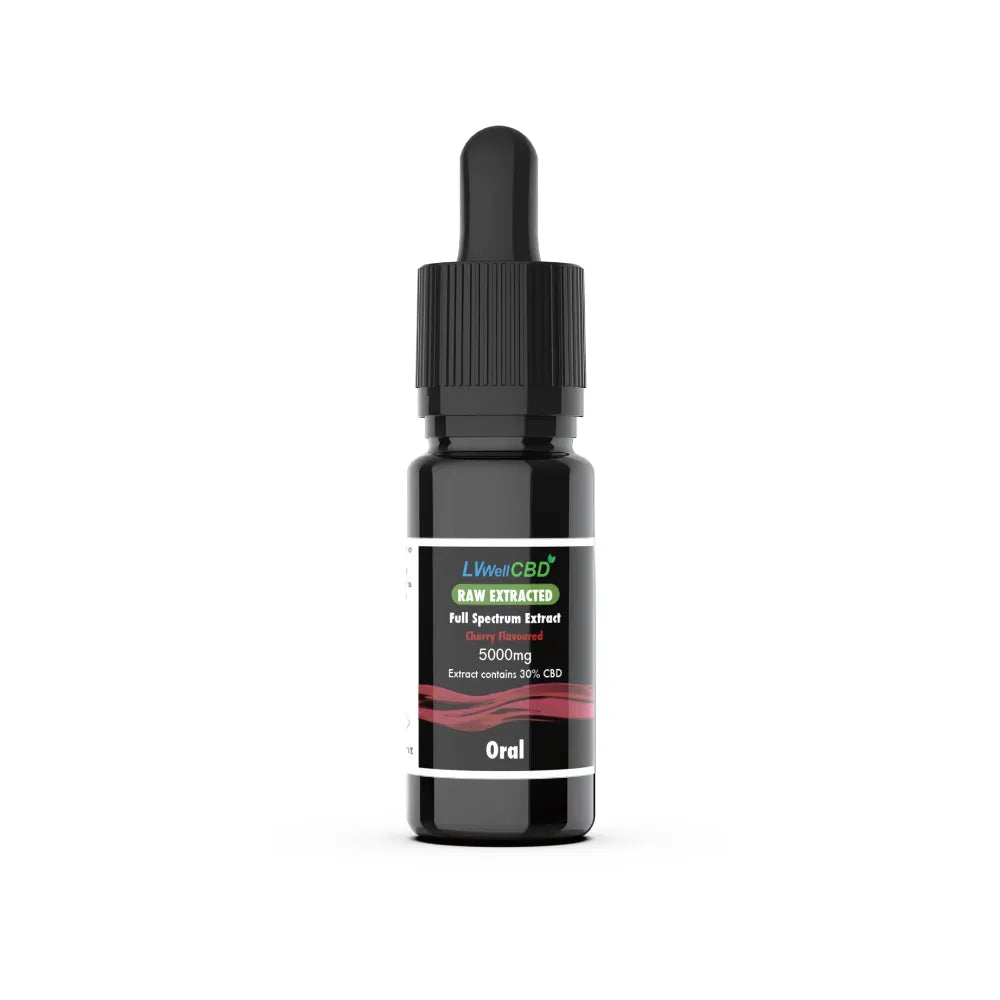 Cherry Raw Full Spectrum Oral CBD Oil