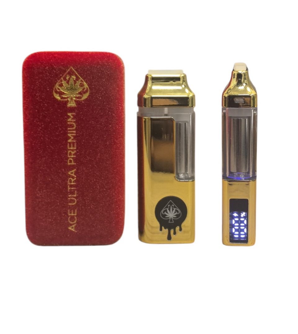 X1 Ace Ultra Gold With Smart LCD Display THCP Filled