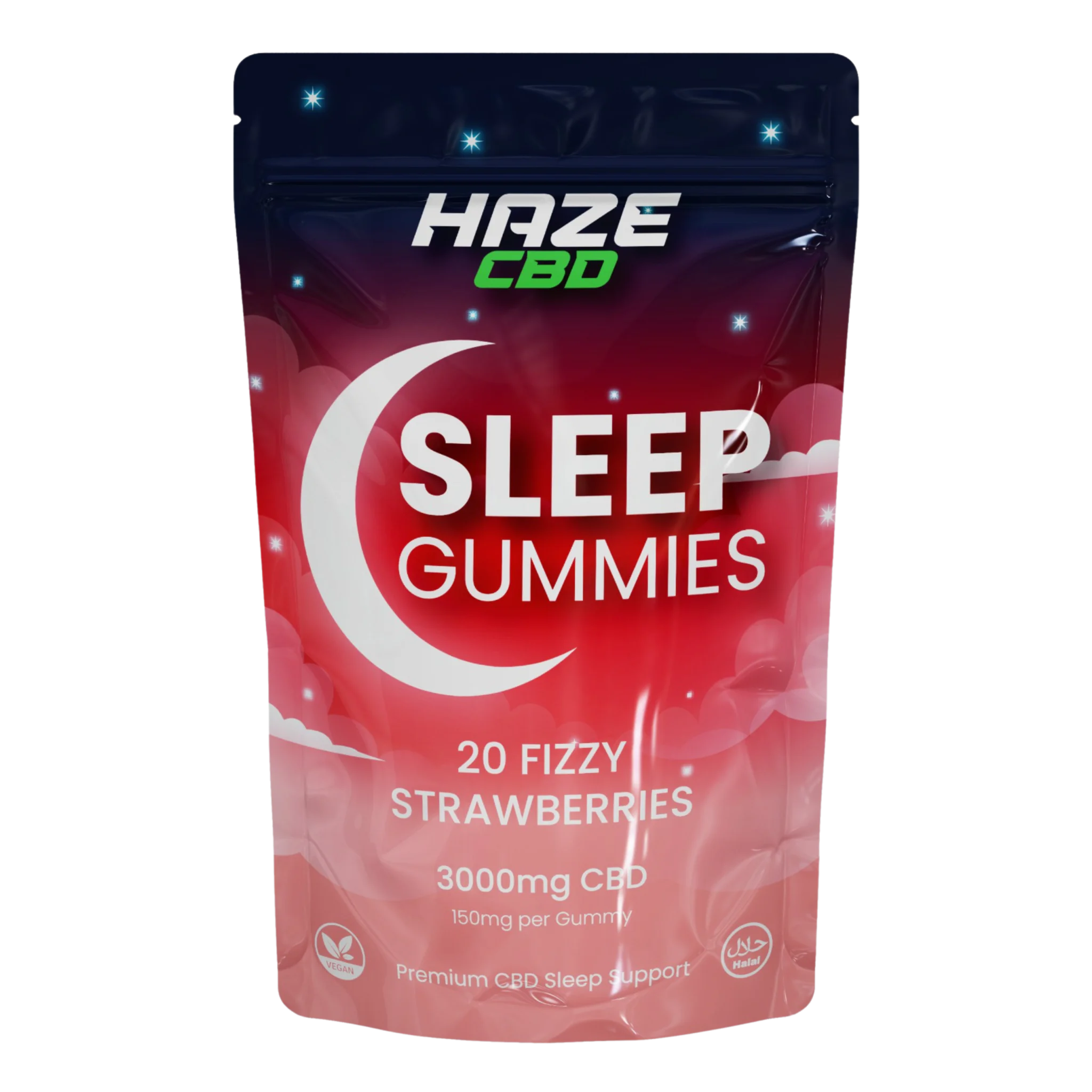 Haze CBD Sleep Night Gummies 3000mg 20 Pcs