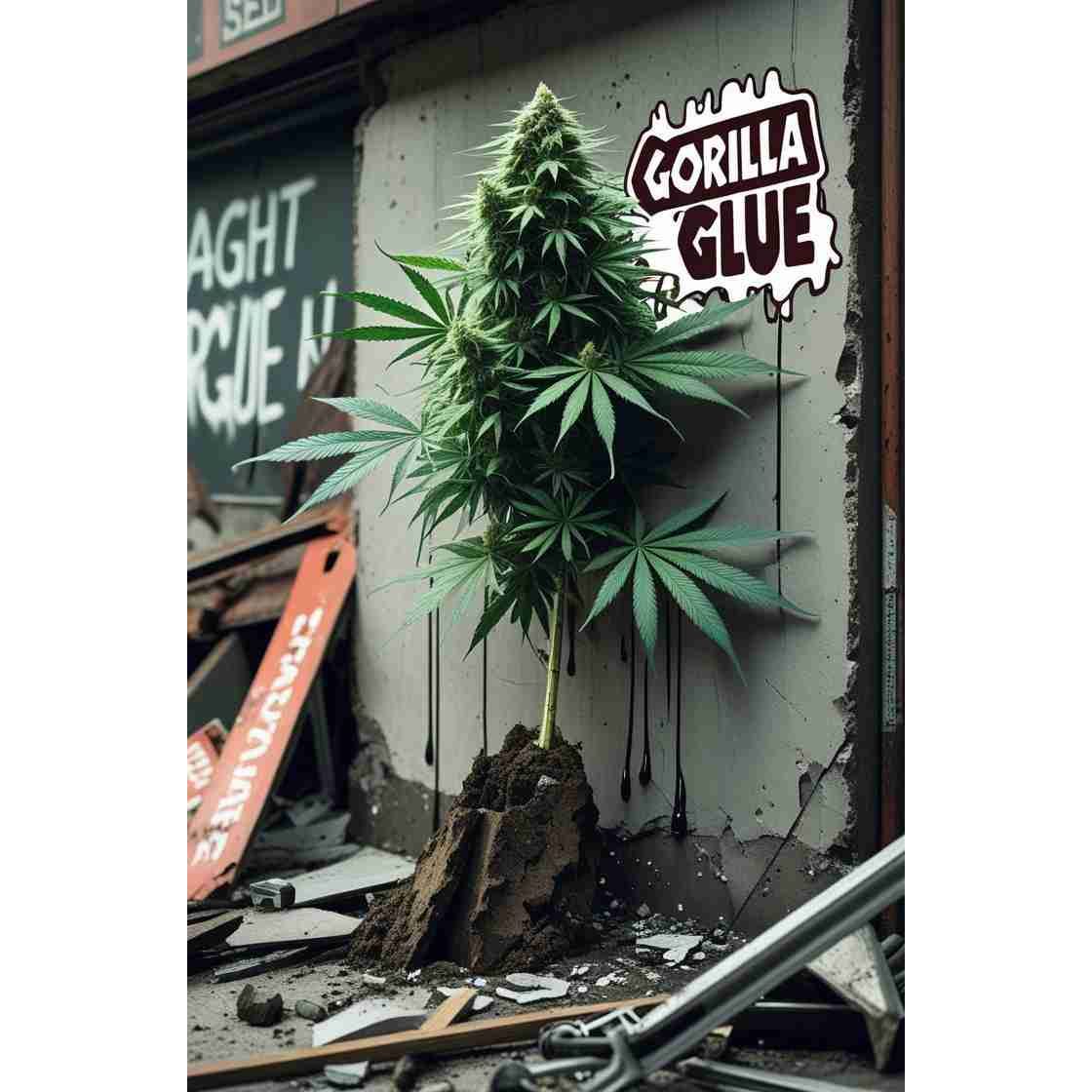 Gorilla Glue Feminised Cannabis Seeds