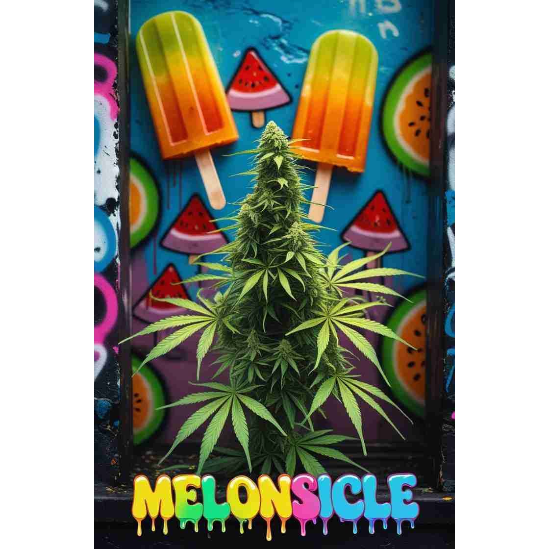 G14 THC Melonsicle|Melonsicle Cannabis Seeds