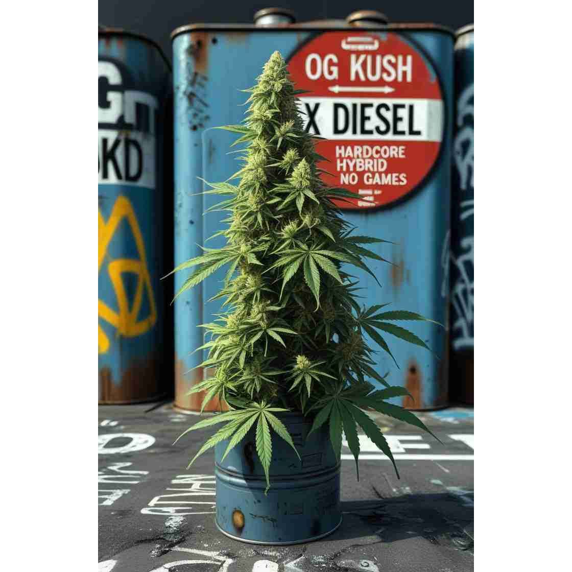 G14 THC OG Kush x Diesel|OG Kush x Diesel Cannabis Seeds